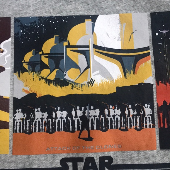 NWT Kids Gap Star Wars Sweatshirt - Picture 4 of 5